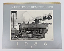 A Heritage Remembered 1988 Calendar Erie Railfan Society Train History