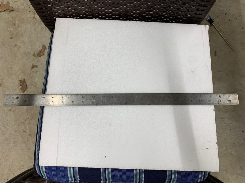 Starrett No.410-24 Steel Rule with Inch Graduations 8ths,16ths,32nds,64ths,