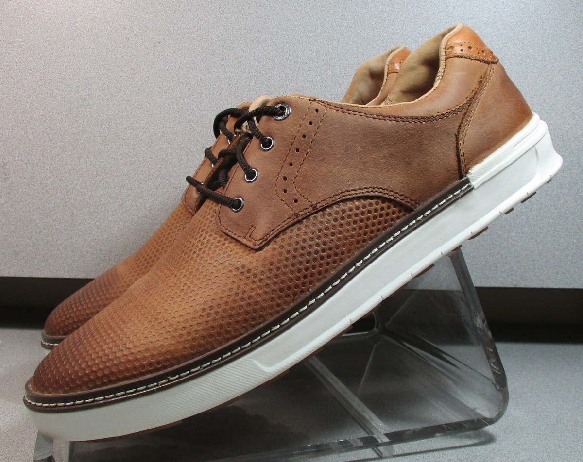 25-8460 MEN\'S SHOES 9 M TAN  LEATHER LACE UP GOLF JOHNSTON & MURPHY Amazon.com: Johnston & Murphy Men main image 3