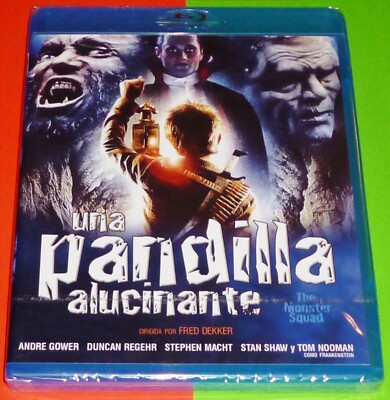 UNA PANDILLA ALUCINANTE / THE MONSTER SQUAD [Bluray] English Español   Precintad
