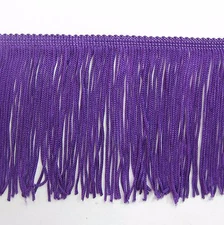 6" purple Chainette Fringe Lampshade Lamp Costume Trim by the Yard,dance dress 