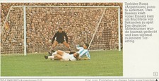 ERNST HUBERTY Sammelbild, Fußball WM 1966/1970/1974, Sprengel Schokolade Bild 6