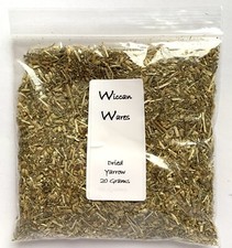 Dried Yarrow Herb For Casting Witches Spells Incense Burning Pagan
