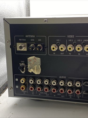 Paquete receptor estéreo Harman Kardon HK 3380 2 x 80 vatios OEM control remoto PROBADO 20 - Imagen 11 de 16