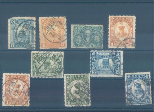 CHINA various early used stamps