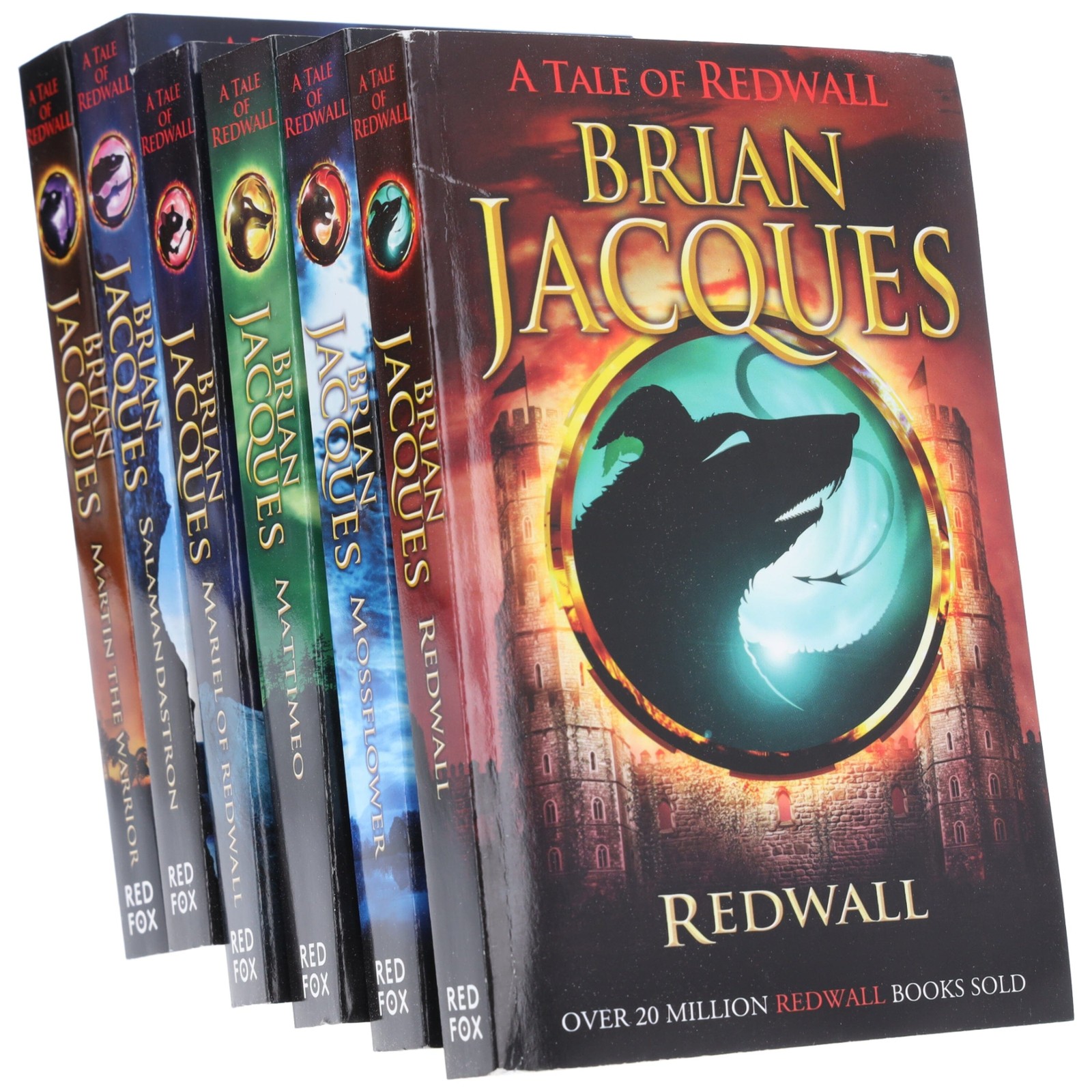 Redwall Book Series 1-6 Collection Set by Brian Jacques | Epic F | Brian Jacques - Image 3