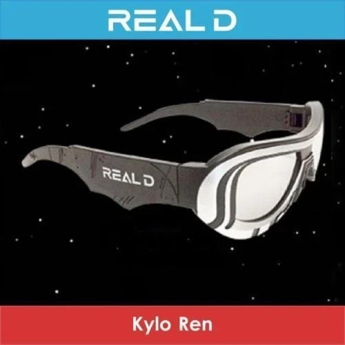 Complete Set Star Wars VII The Force Awakens Real D 3D Glasses Limited Edition - Picture 2 of 5