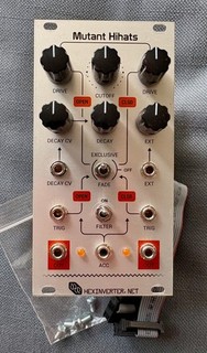 Hexinverter Mutant Hihats classic analogue Eurorack drum module