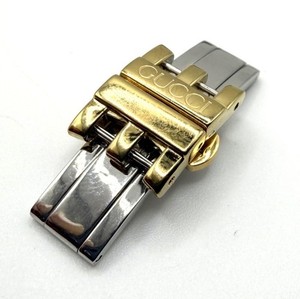 Authentic Preowned Gucci 5400L Style Gold Plated 14mm Folding Push Clasp For Bracelet