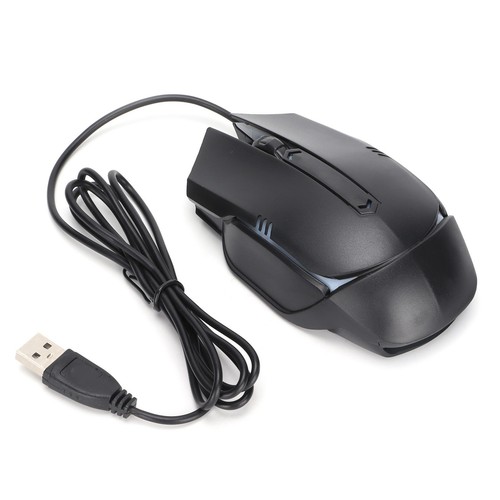 Wired Mouse Usb Port Gaming Office Business Luminous Optical Computer Acce DTS - Picture 18 of 22