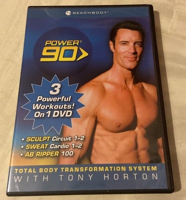 Beach Body Power 90 Workout DVD with Tony Horton 2005