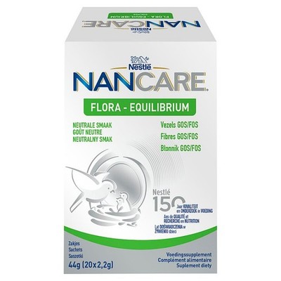 Nestle NanCare Flora Equilibrium fiber for infants and children sachets, 20 pcs.