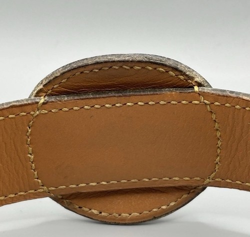 Hermes Black Leather Choker With Gold Plated Bead - Picture 9 of 16