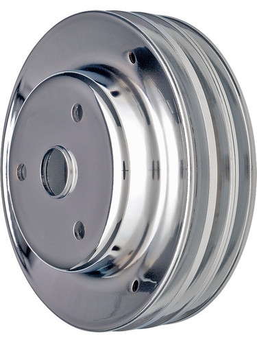 Trans-Dapt Crankshaft Pulley V-Belt 3 Groove 7.800 in Diameter Steel Chr (9608) - Picture 1 of 12