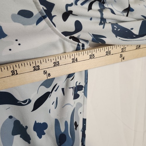 Waggle White Blue Hooded Hoodie 2XL Sweatshirt Logo Polyester Hoodie Pullover - Picture 8 of 8