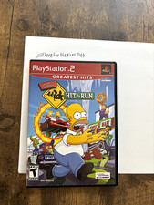 The Simpsons: Hit & Run PS2 Greatest Hits CIB Tested Very Good Condition