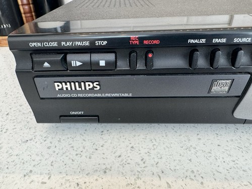 Philips CDR 770 CD Player / Recorder - Hifi Separates - Vintage - TESTED - Picture 4 of 13