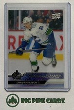 Serie estesa Upper Deck 2023-24 - Young Guns Linus Karlsson #718 taglio chiaro