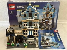 Lego Factory Market Street Modular Building 10190 95% Complete, Box Instructions