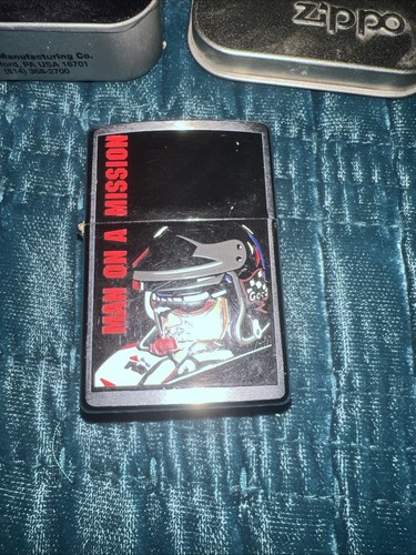 Zippo !! Dale Earnhardt Man On A Mission Zippo Feuerzeug