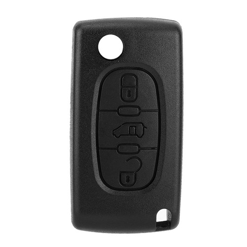 3 Button Car Remote Flip Key Fob Case Cover Shell Fit For DISATATCH Scudo - Picture 2 of 8