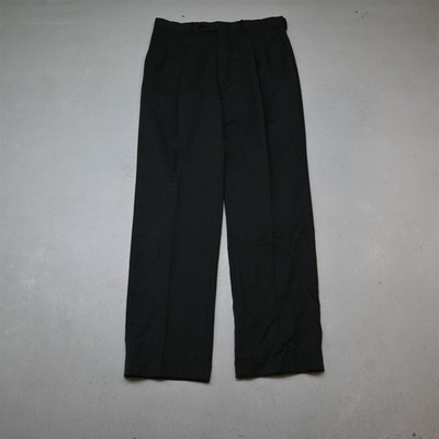 Joseph Abboud 32x32 Gray 100% Wool Pleated Cuffed Classic Dress Mens Pants