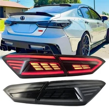 Upgrade LED Tail Lights for Toyota Camry Sedan 2018-2024 8th Gen LED Rear Lights