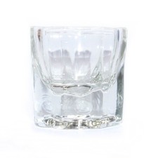 Octagonal Shape Glass Cup Dappen Dish Container for Arcylic Nail Art Liquid