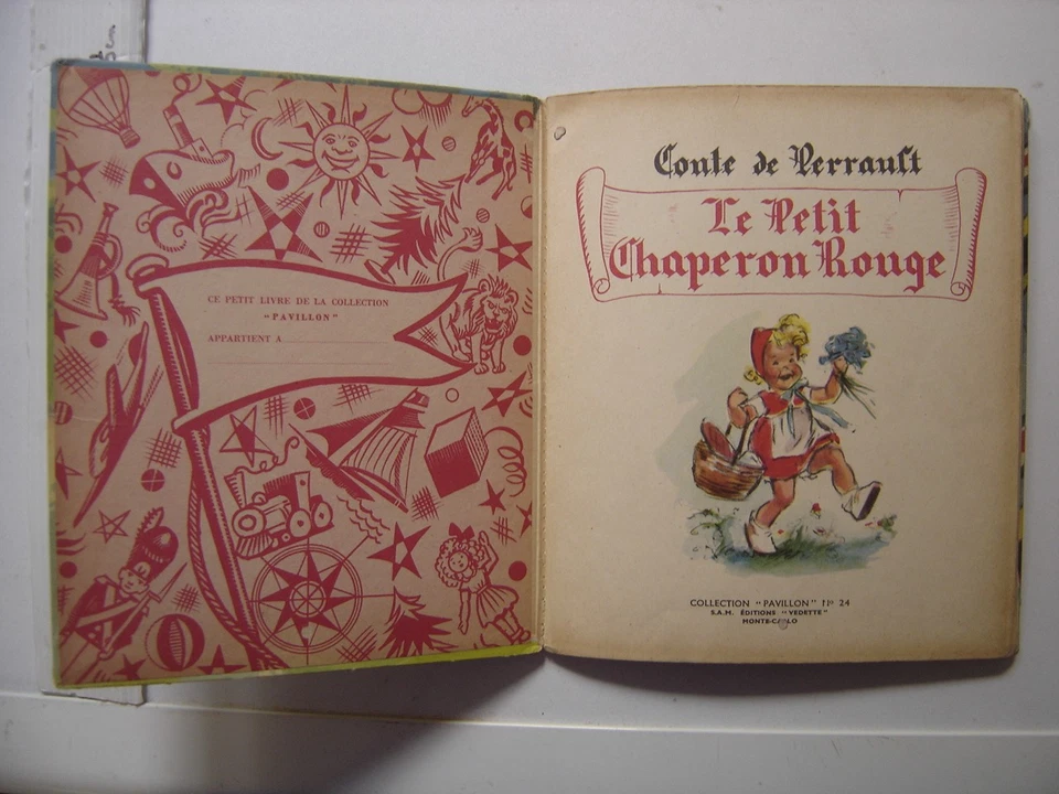 Le Petit Chaperon Rouge G Bouret Coll PAVILLON n° 24 SAM Éd Vedette EO 1954 - Photo 4/4