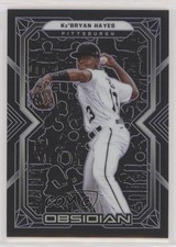 2022 Panini Chronicles Obsidian Electric Etch Purple /99 Ke'Bryan Hayes #38 n1u