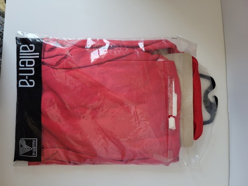 Allen A Ski Skins Outer Ski Wear Unisex Turtle Neck Long sleeve size XL Red - Picture 4 of 7