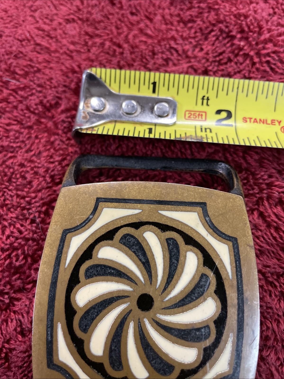 Tech Ether Guild Pinwheel Solid Brass 1978 Vintag… - image 10