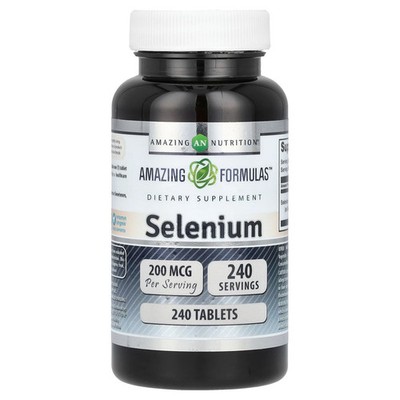 Selenium, 200 mcg, 240 Tablets