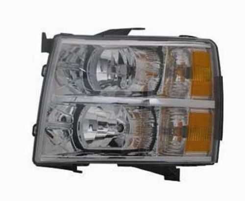 Driver Left Headlight Fits 07-14 SILVERADO 2500 PICKUP 2210025 - Picture 1 of 1