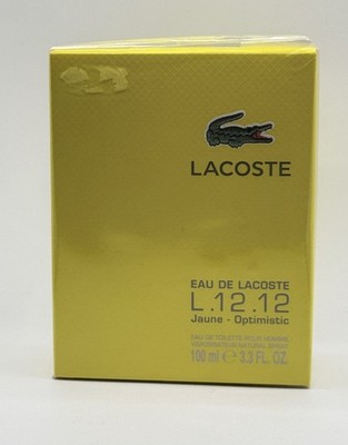 Lacoste L.12.12 Jaune Optimistic Eau de Toilette 100ml