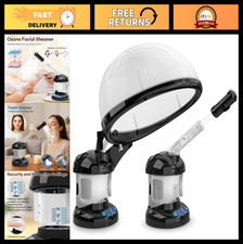 2-in-1 Hair  Ozone Facial Steamer for Natural Hair Care, Moisturizing Treatment