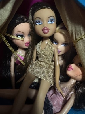 Bratz Genie Magic Katia , Magic Hair Color Cloe , Nevra And Katia Car Driver