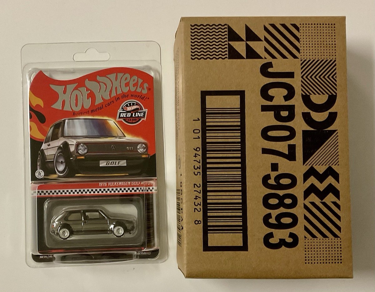 HOT WHEELS RLC 1976 VOLKSWAGEN MK1 GTI SPECTRAFLAME SHADOW CHROME