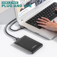 External Hard Drive Ultra Slim Portable HDD USB 3.0 500GB for PC,Laptop,PS4,Xbox