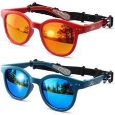 Sunglasses Age 2-4/3-5 Boys Girls Polarized UV Protection Sun Glasses for Age...