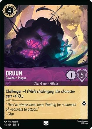 Druun - Ravenous Plague (46/204) - Uncommon - Cold Foil Near Mint - Picture 1 of 1