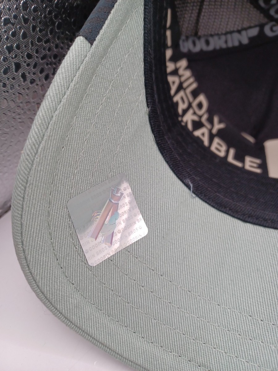 NEW Goorin Bros The Outlaw Lizard Trucker Cap-Void/Shade | eBay