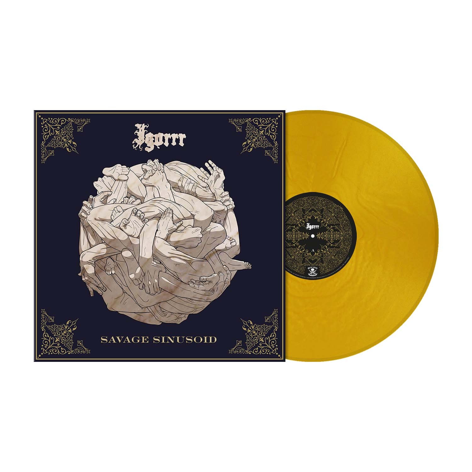 Igorrr 'Savage Sinusoid' LP Gold Metallic Transparent Vinyl NEW SEALED