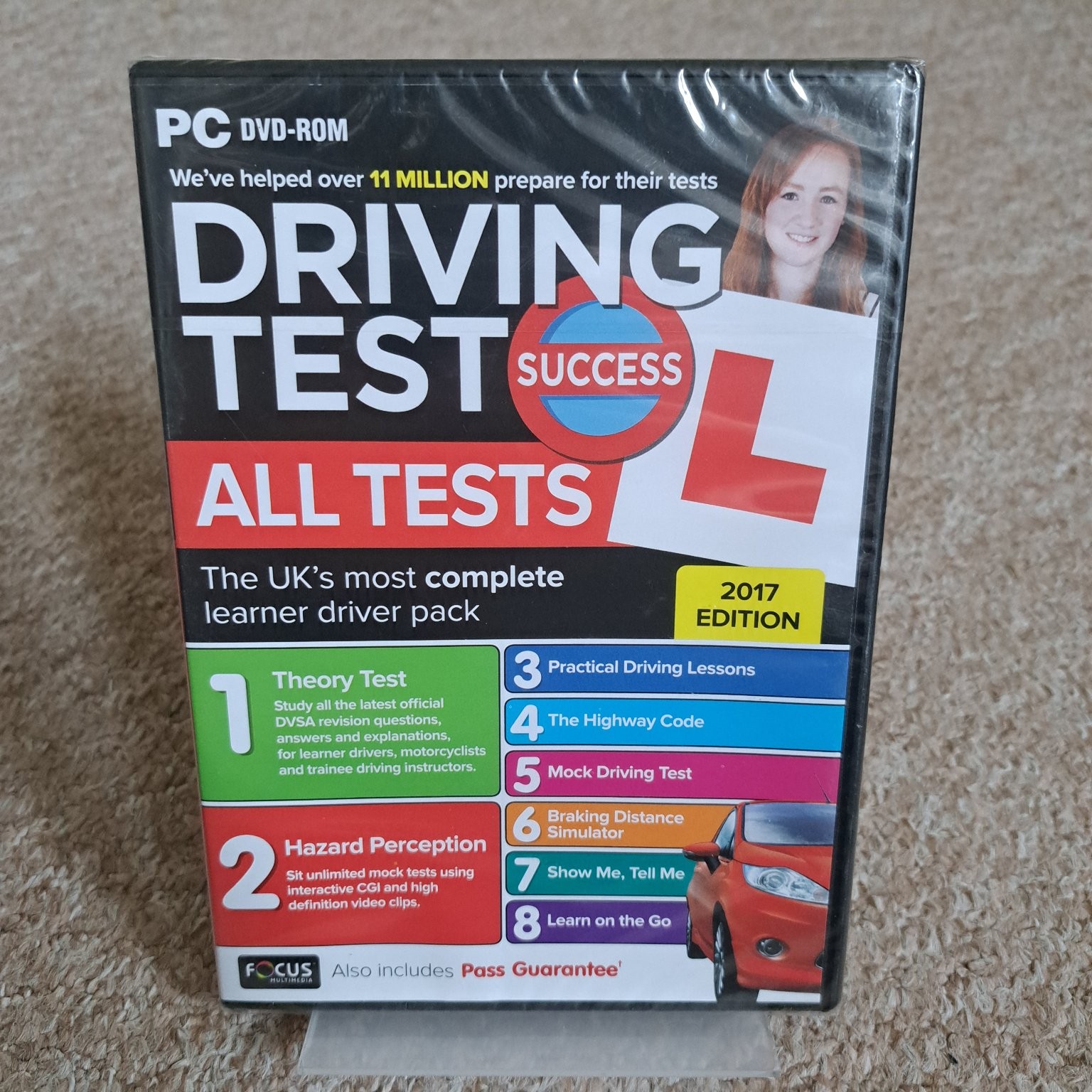 Driving Test Success All Tests 2017 Edition PC DVD-ROM Video Game UK Learner NEW