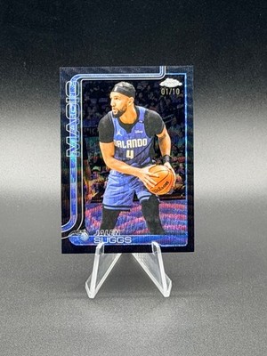 JALEN SUGGS 2025-26 Topps Chrome #115 Black Wave Refractor 01/10