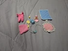 Vintage 1984 Barbie Doll The Heart Family Nursery Play Set Accessories