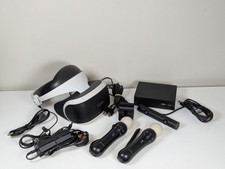 Playstation VR Starter Pack - Includes Headset, Cables And 2 x Move Controllers!