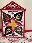 Vtg Peruvian Retablo Ayacucho Folk Art Mask Maker Shop Wood Shadowbox Diorama — photo 2