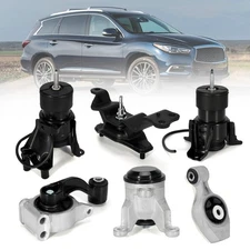 6PCS Engine Motor and Transmission Mount Kit Fit for Nissan Murano 2015-2024 ...