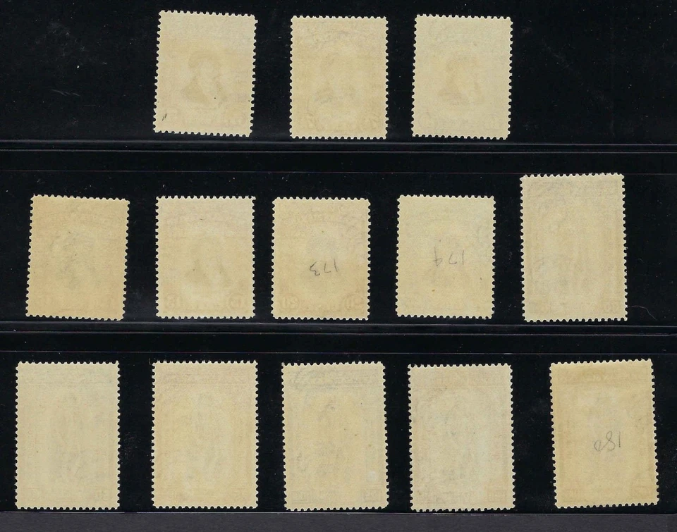 Juego de alta calidad San Marino 1935 + 1 - Sc# 169-180 - MNH, OG -2 #172 variaciones de color Foto 2 de 2